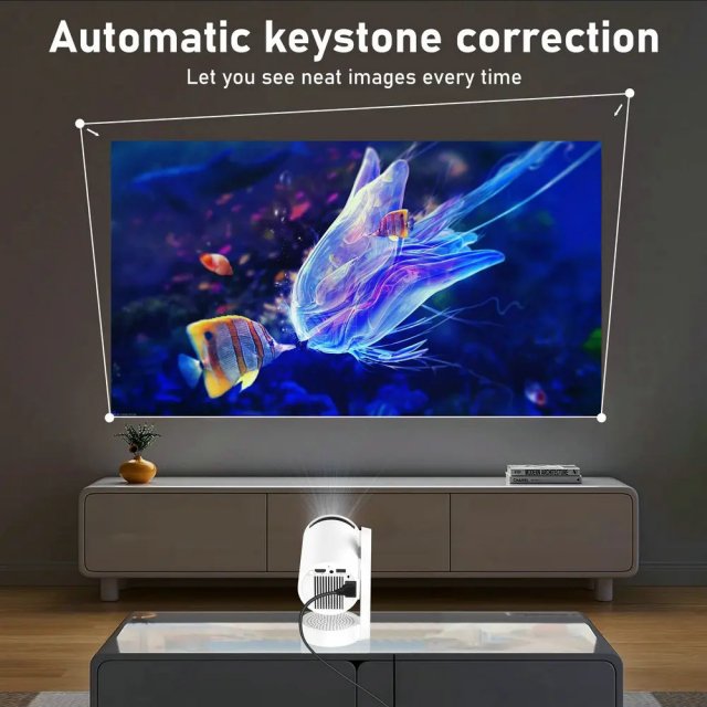 Portable 4K LED Home Theater Projector with WiFi and Bluetooth - Image 5