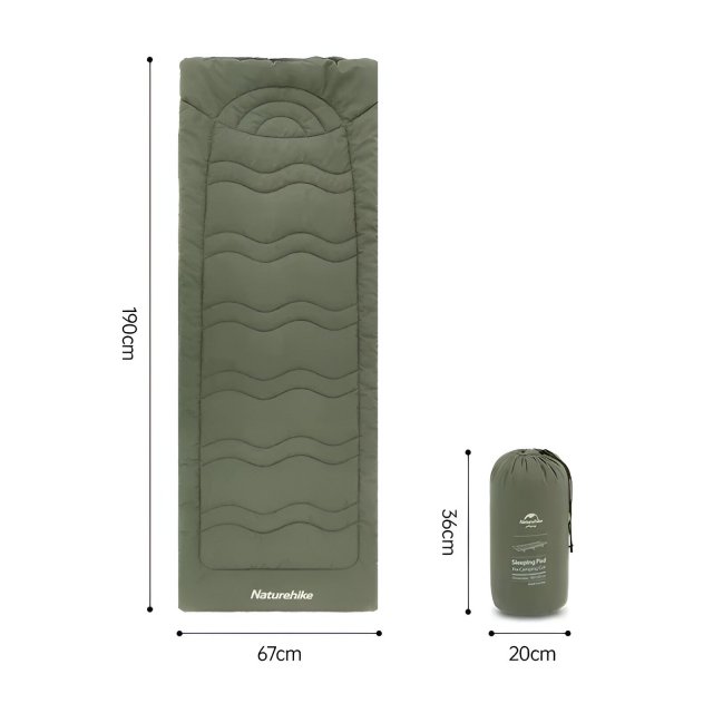Foldable Outdoor Camping Mattress Pad 190x67cm for Cot or Ground Sleeping - Image 7