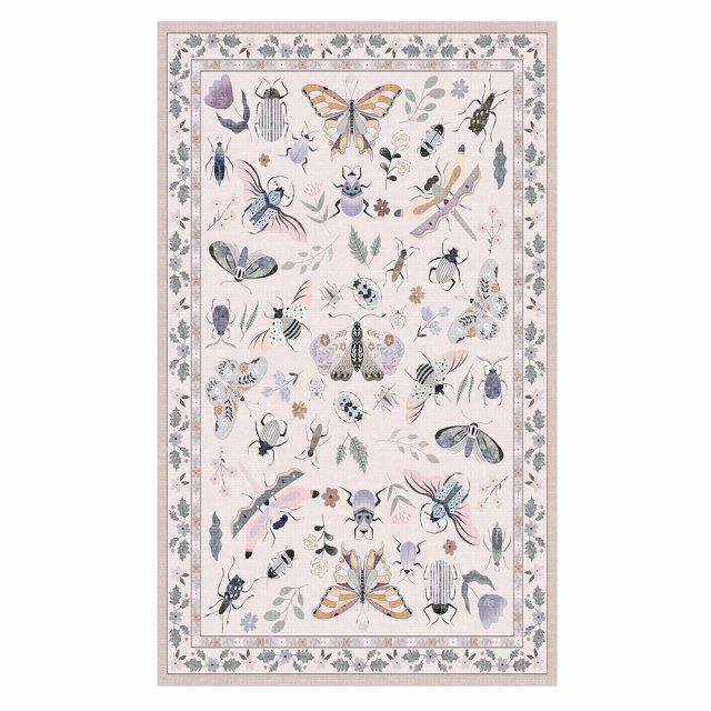 Ultra Soft Washable Non-Slip Faux Wool Area Rug for Kids, Pets & High-Traffic Rooms - Image 9