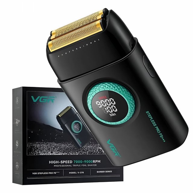 Electric Foil Shaver for Men – Rechargeable Beard Trimmer with Digital Display - Image 5