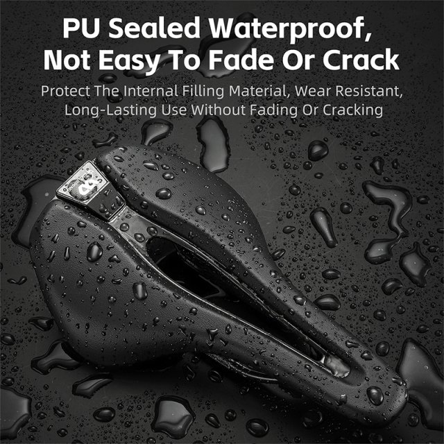 Ultralight T700 Carbon Bike Saddle – Hollow Leather Cushion for MTB & Road - Image 4