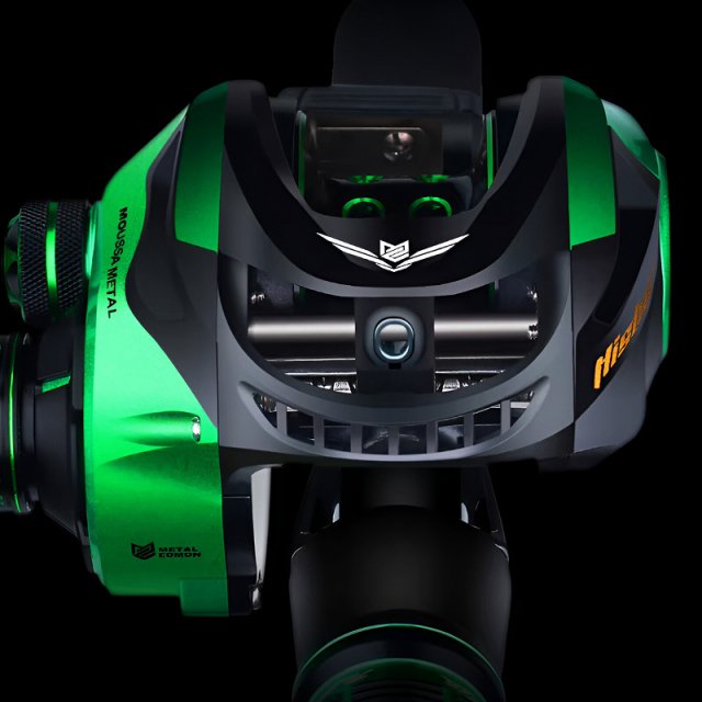 High Carbon Baitcasting Rod & Reel Combo - Image 4