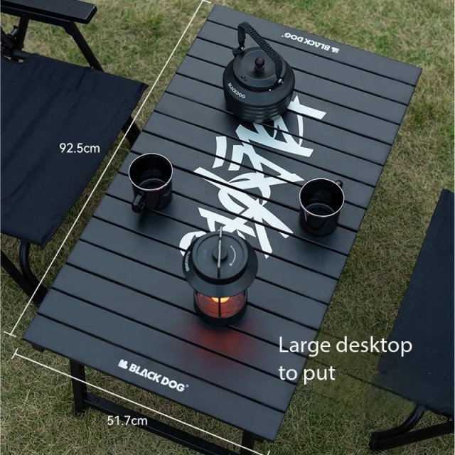 Portable Folding Aluminum Alloy Camping Table – Lightweight Outdoor Picnic Table - Image 6