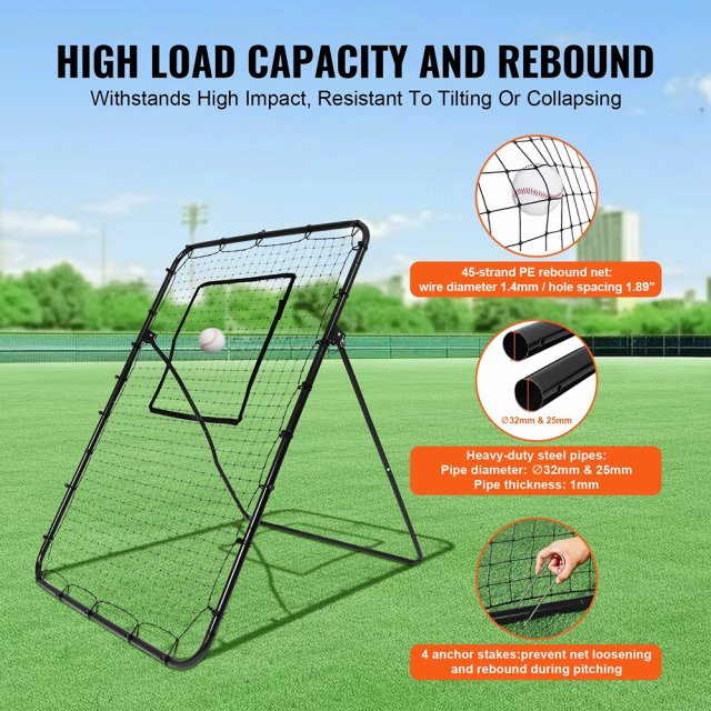 Baseball and Softball Rebounder Net - Image 6