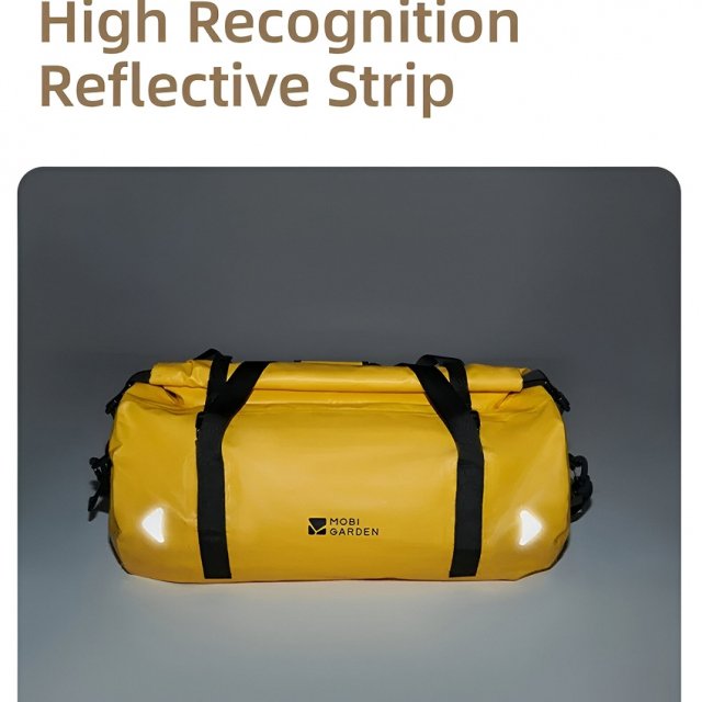 Multifunctional Waterproof Camel Bag with Reflective Stripe for Outdoor Adventures - Image 5