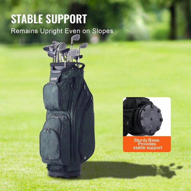 Golf Cart Bag with 14-Way Divider and 36" Pockets - Image 3