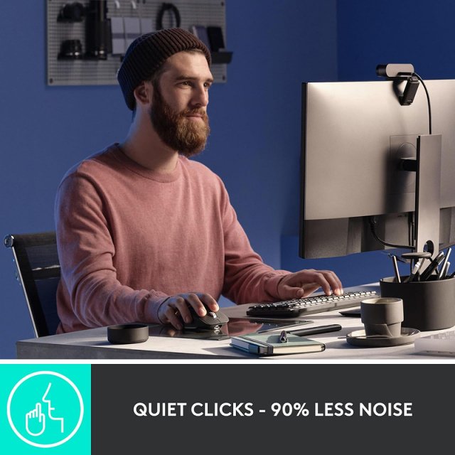 Wireless Bluetooth Ergonomic Mouse with Cross-Screen Control and Fast Scrolling - Image 3