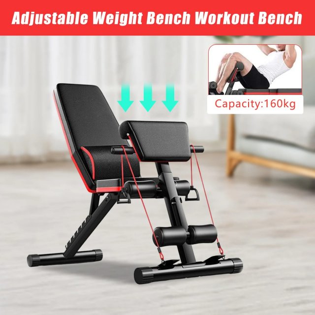 Adjustable Foldable Weight Bench for Full Body Workout - Image 5