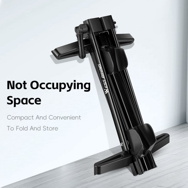 Floor Bike Parking Rack Stand for MTB & Road Bikes Indoor Garage Storage - Image 3