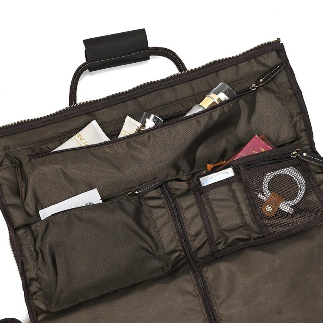 Men’s Leather Rolling Duffel Bag - Image 7