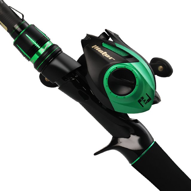 High Carbon Baitcasting Rod & Reel Combo - Image 6