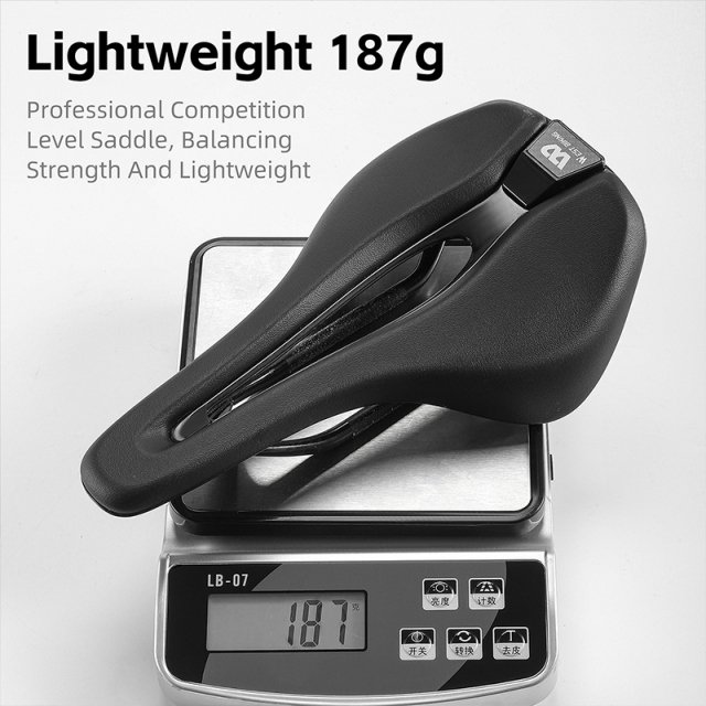 Ultralight T700 Carbon Bike Saddle – Hollow Leather Cushion for MTB & Road - Image 3