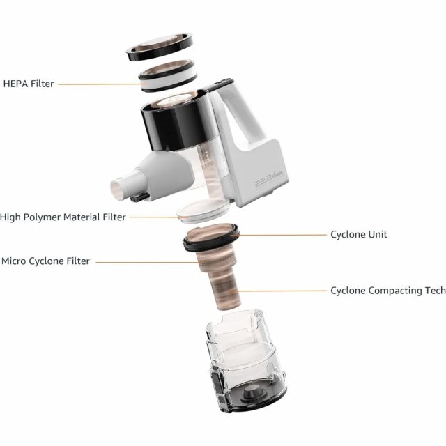 Cordless Lightweight Vacuum Cleaner with Brushless Motor and 45 Min Runtime - Image 6