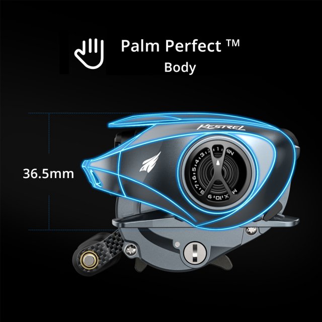 Ultra-Light Baitcasting Reel with 6KG Drag and 8.4:1 High Speed Gear Ratio - Image 4