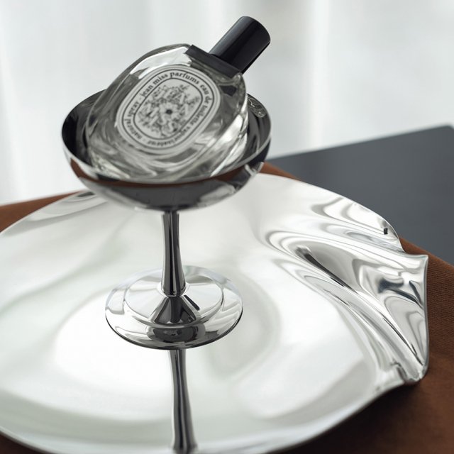 Luxury Mirror Polished Stainless Steel Dessert Plate - Image 3