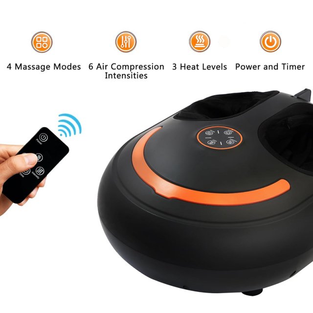 Electric Shiatsu Foot Massager with Heat & Air Compression for Home Relaxation - Image 5