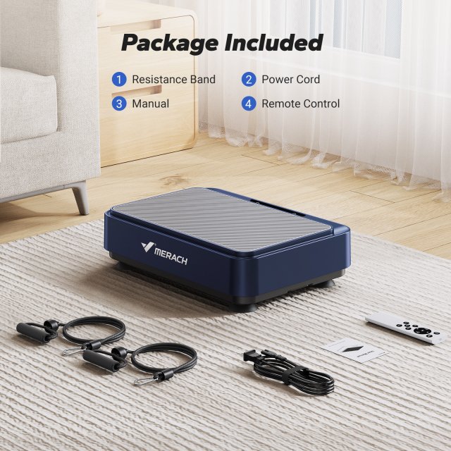 Vibration Plate Exercise Machine for Pain Relief, Sleep Aid & Fat Burning - Image 5