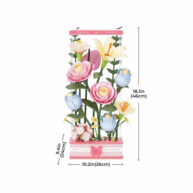 Blooming Bouquet 3D Puzzle Kit - Image 7