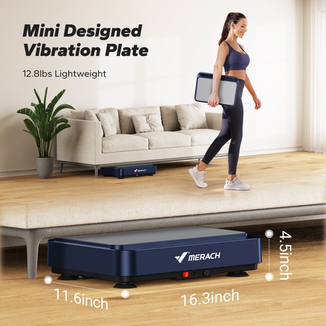 Vibration Plate Exercise Machine for Pain Relief, Sleep Aid & Fat Burning - Image 6