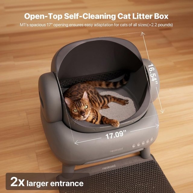 Smart Automatic Self-Cleaning Cat Litter Box with App Control and Odor Elimination - Image 6