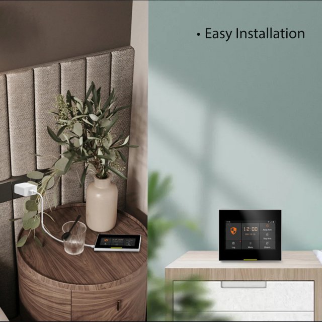 Wireless WiFi 4G Home Alarm System with Touchscreen and Long-Life Sensors - Image 3