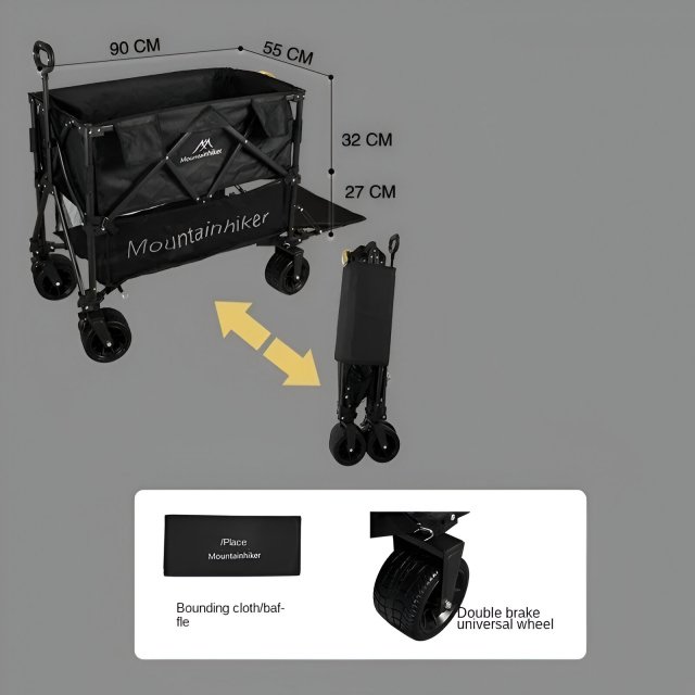 Folding Outdoor Camping Cart - Image 5