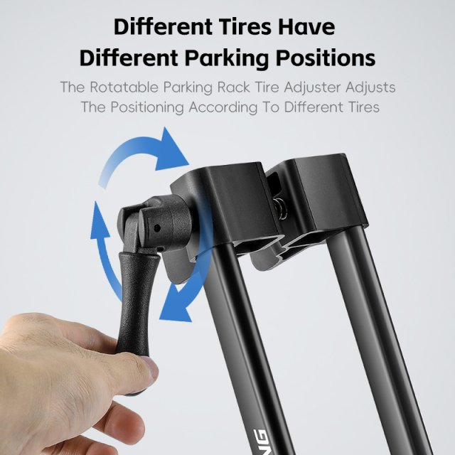Floor Bike Parking Rack Stand for MTB & Road Bikes Indoor Garage Storage - Image 7