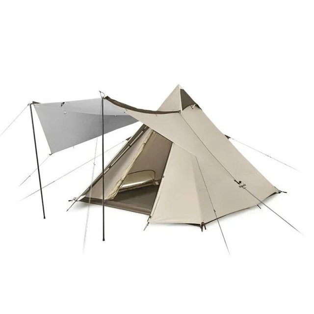 Waterproof 3-4 Person Pyramid Tent – Large Outdoor Camping Hiking Shelter - Image 6
