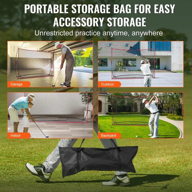 10.8x7ft Golf Hitting Practice Net - Image 6
