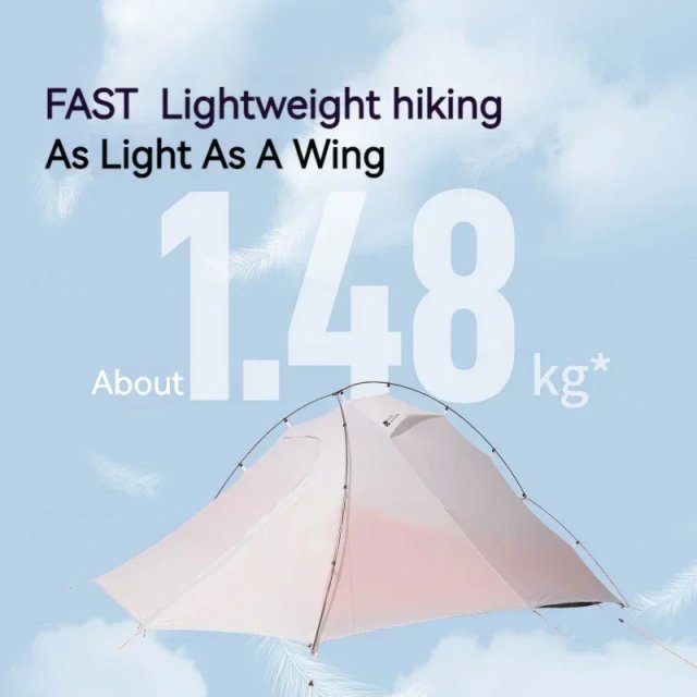 Ultralight 1-2 Person Waterproof Camping Tent for Hiking & Glamping - Image 3