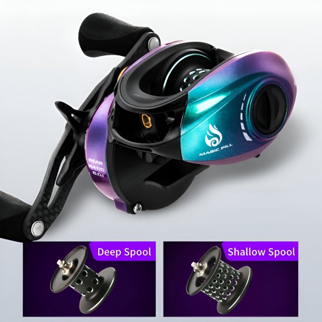 Ultralight Baitcasting Reel 160g - Image 6