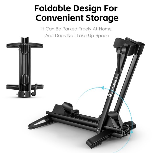 Floor Bike Parking Rack Stand for MTB & Road Bikes Indoor Garage Storage - Image 4