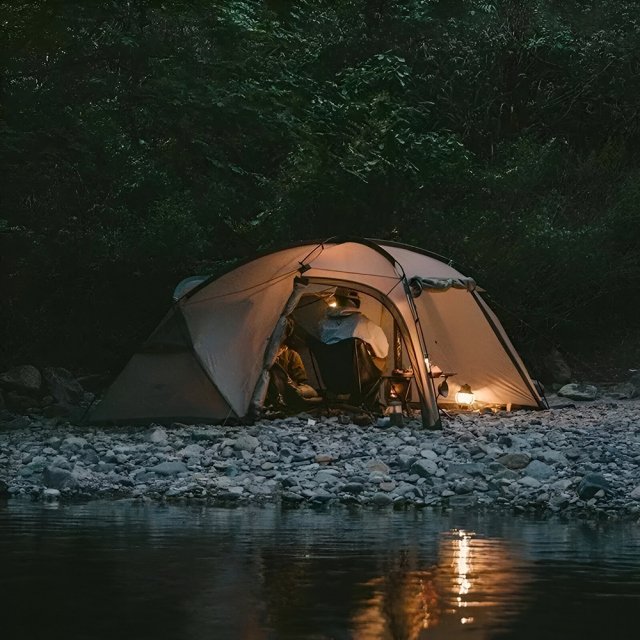 Ultralight 4-Season Waterproof Hiking Tent for 2 | Double Layer Trekking Tent - Image 4