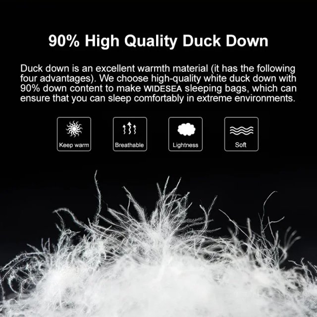Ultralight Waterproof Down Sleeping Bag for Camping, Hiking & Travel - Image 4
