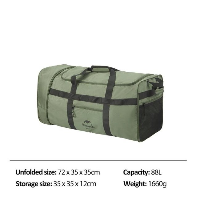 Foldable Outdoor Travel Trolley Bag – 88L High-Capacity Camping Luggage - Image 4