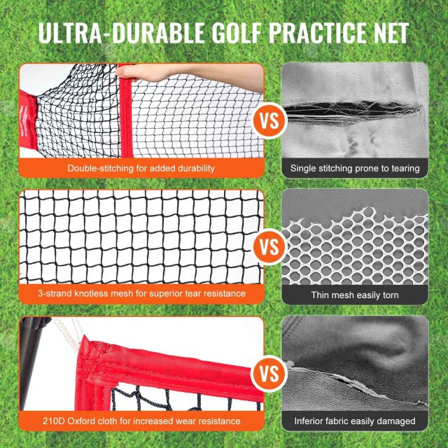10.8x7ft Golf Hitting Practice Net - Image 4