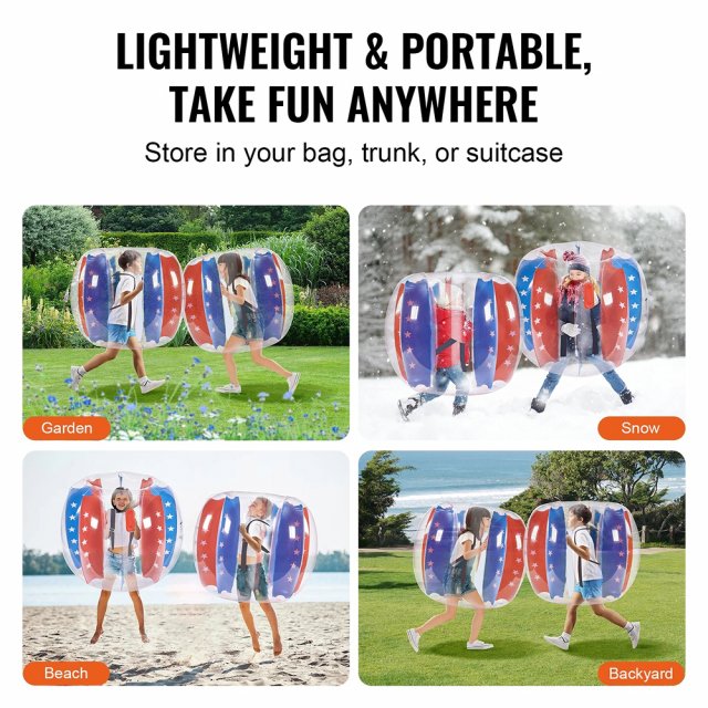 2-Pack Inflatable Bumper Balls 4FT - Image 4