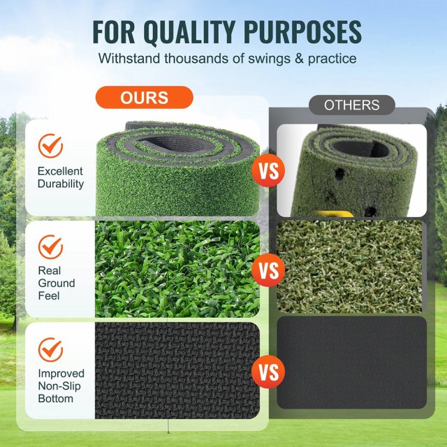 Golf Hitting Mat with Tees - Image 4