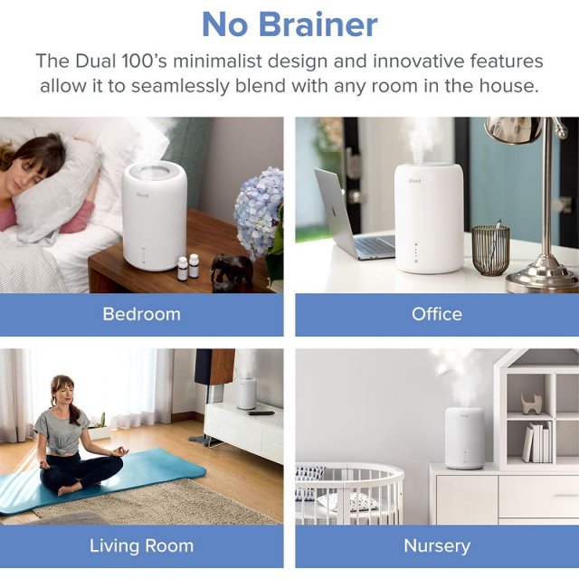 1.8L Cool Mist Humidifier with Essential Oil Diffuser for Rooms up to 260 Sq. Ft. - Image 7