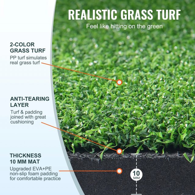 Golf Hitting Mat with Tees - Image 3