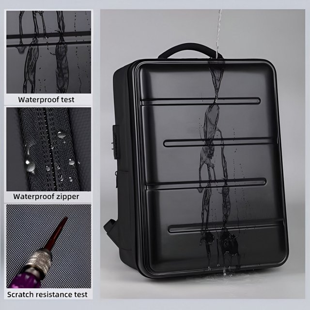 Waterproof Anti-Theft Travel Laptop Backpack with USB Charging – 36-55L - Image 4