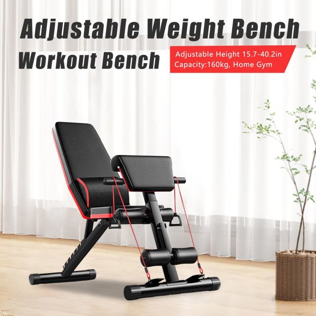 Adjustable Foldable Weight Bench for Full Body Workout - Image 3