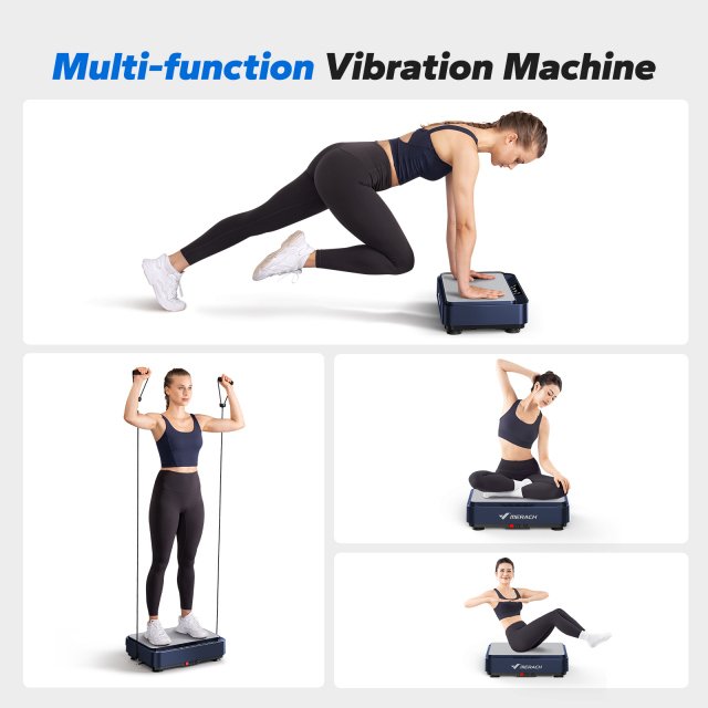 Vibration Plate Exercise Machine for Pain Relief, Sleep Aid & Fat Burning - Image 3
