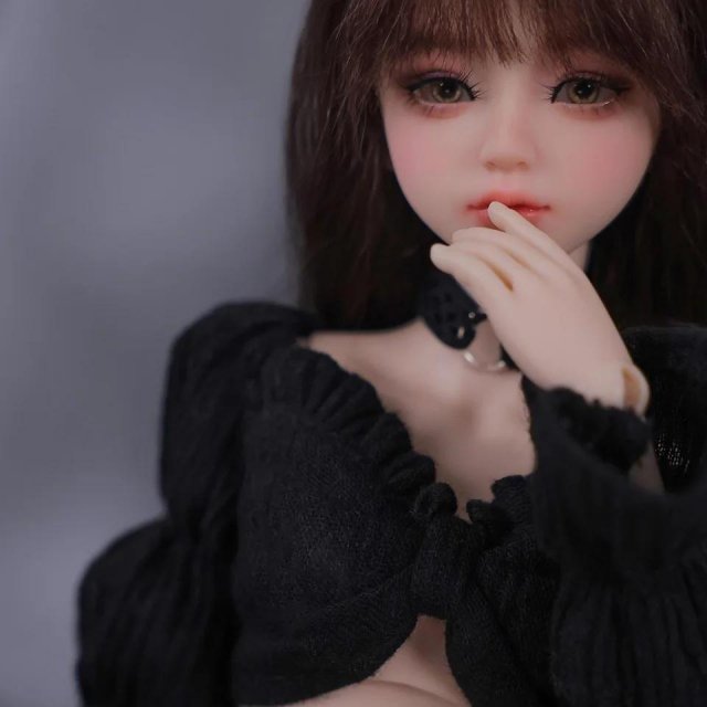 1/6 BJD Doll Aurola Fullset – Korean Style Glitter Skirt Resin Doll Gift - Image 5