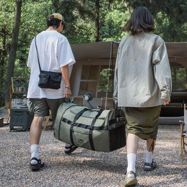 Foldable Outdoor Travel Trolley Bag – 88L High-Capacity Camping Luggage - Image 3