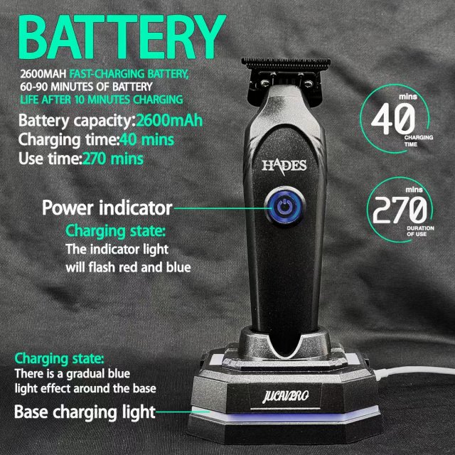 Professional Cordless Hair Clipper for Men - Image 3