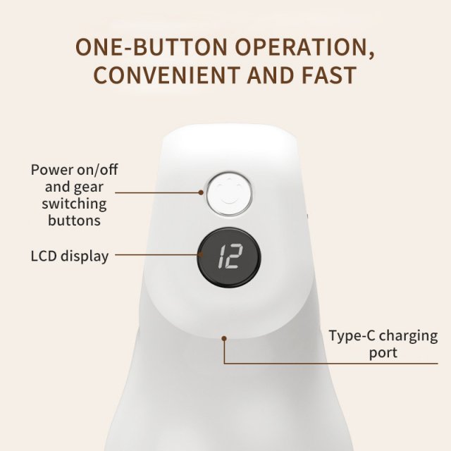 Handheld Body Shaping Massager with 3 Heads & Multi-Speed Vibration Therapy - Image 5