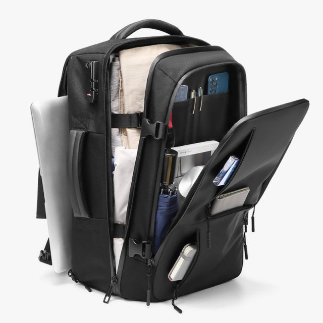 Waterproof Anti-Theft Laptop Backpack with USB Charging Port – Fits 15.6" Laptop - Image 4