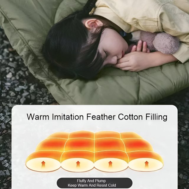 Foldable Outdoor Camping Mattress Pad 190x67cm for Cot or Ground Sleeping - Image 4
