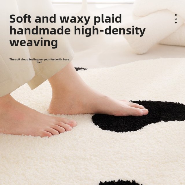 Adorable Panda & Dog Shaped Rug - Image 4